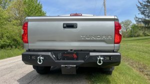 Toyota Tundra Rear Bumper - Fishbone Offroad - FB22391 - Black Texture - `14-`21 Toyota Tundra Rear Bumper - Fishbone Offroad - FB22391 - Black Texture - `14-`21